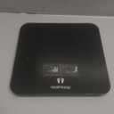 Digital Bathroom Scale for Body Weight: High-Precision 4-Sensor Accuracy, LED Display, 400lb/180kg Capacity, Safe Rounded Corners, Batteries Included