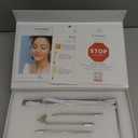 Pure Daily Care NuDerma Handheld Skin Therapy Wand Machine w/Neon – Anti Aging Skin Tightening Wrinkle Reducing Dark Circles – Clarifying Hair & Scalp Stimulator