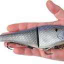 Berkley PowerBait Chop Block Fishing Soft Bait (10 in - 4 1/5 oz, Chrome Gizzard)