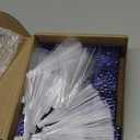 Amylove 16 Pcs Mini Fiber Optic Lamp Bulk Small LED Party Light Color Changing Table Centerpiece Decor for Glow in The Dark Favors Supplies Valentines Day Wedding Decorations(6 Inch,Blue)