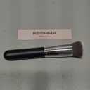 Flat Top Kabuki Foundation Brush By KESHIMA - Premium Makeup Brush for Liquid, Cream, and Powder - Buffing, Blending, and Face - 1.2" Top Diameter