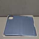 TUCCH Wallet Case for iPhone 13 6.1-inch 5G, [RFID Blocking] Card Slot Stand [Shockproof TPU Interior Case] PU Leather Magnetic Flip Cover Compatible with iPhone 13 6.1" 2021, Shiny Light Blue