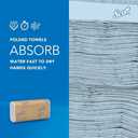 Scott Professional Universal Multifold Paper Towels, Bulk (01840), Absorbency Pockets, White, 9.2"x9.4" Towel, Compressed, Compact (250 Sheets/Pack, 16 Packs/Case, 4,000 Sheet Total)