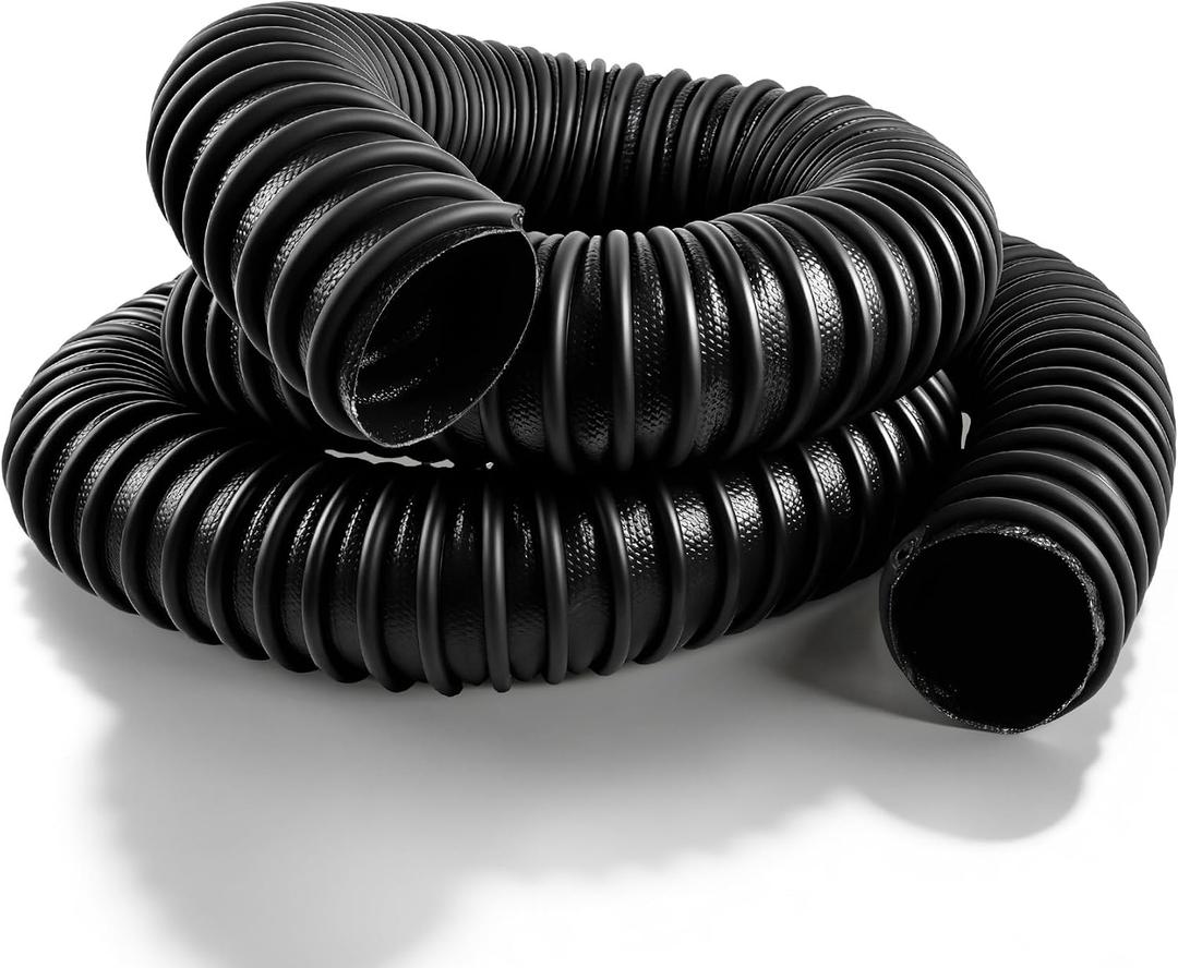 3" ID x 11ft Garage Exhaust Hose, Heavy Duty car exhaust hose