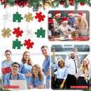 Vercraft 20 Pcs Christmas Employee Appreciation Gifts Bulk, Acrylic Puzzle Thank You Ornaments, Positive Affirmation Hanging Decor for Coworker Teacher Staff Team Gifts, Xmas Tree Party Favors