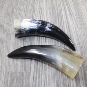 Luxshiny 2pcs Traditional Cow Horn Vase - Wall-Mounted Bull Horn Home Decor for Flower Arrangements