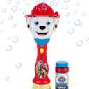 Little Kids Paw Patrol Marshall Light and Sound Musical Bubble Wand, Includes Bubble Solution