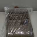 SUNJOY Replacement Mosquito Netting,Waterproof 4-Panel Screen Walls 12 x 16 ft Gazebo, Patio & Backyard Protection, Brown