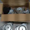 Set of 4 Super Duty Cup Dolly | Large Frame | Model 3310 | 3000-lb Capacity Per Set with Heavy Duty Phenolic Wheels