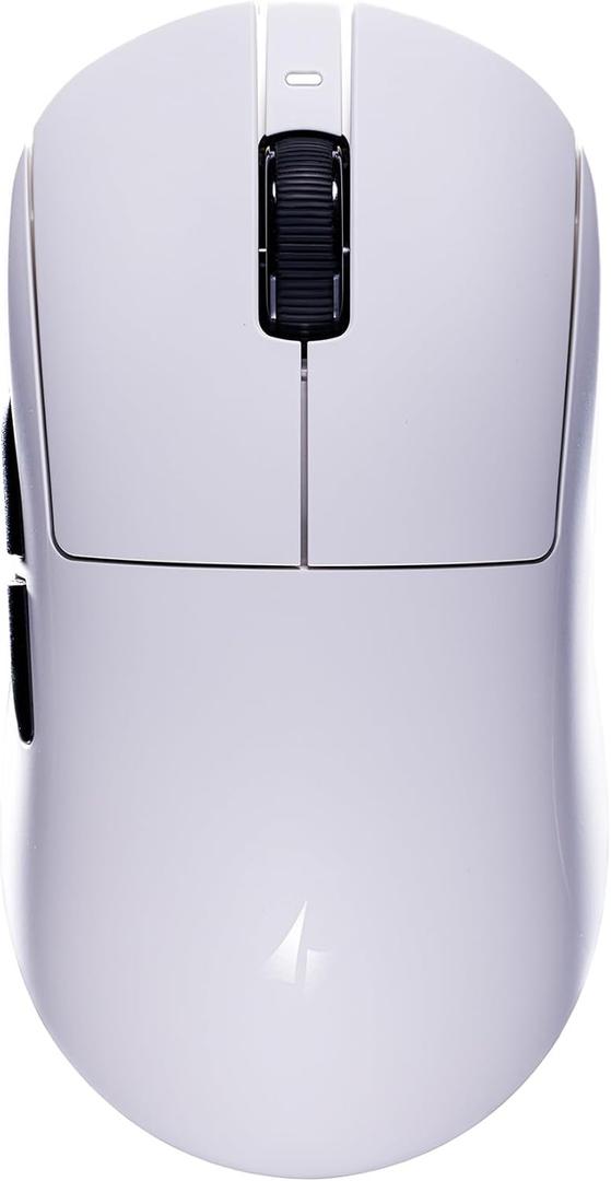 ATK Dragonfly A9 Ultra Max Wireless Gaming Mouse, PAW3395 Ultra Sensor, DPI up to 30,000, 55g Lightweight, 8K Polling, 800 Hr Battery Life, 5 Programmable Buttons, Dual-Mode 2.4G/Wired - White