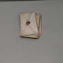 Cheerland Vintage Letter Garlands Envelope Card Hanging Banner Floating Streamers for Magic Theme Bday Decorations Holiday Home Office Birthday Winter January Party Celebration Supplies 6 String