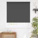 LazBlinds Cordless Cellular Shades, Blackout Privacy Honeycomb Shades for Home, Thermal Insulation Noise Reduction Blinds for Windows, 23'' W x 64'' H, Black