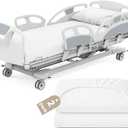 Hospital Bed Sheets 36" x 80" x 9", 2 Pack Hospital Fitted Sheet for Home Use & Hospital Care Beds, Shrinkage & Stain Resistant Twin XL Sheets Cover, White