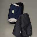 wegreeco Washable Dog Diapers - Washable Male Dog Belly Wrap - Pack of 3 - (Black, Charcoal, Navy, Medium)