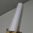 Joydeco Natural Woven Roller Shades for Indoor Windows, 34" W x 72" H Cream