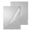 2 Pack Brushed Aluminum Sheet Metal 12x16'' 0.034'' Thick with Protective Film, Heat Treatable Aluminum Plate for Crafting, Industrial and DIY Projects(2, 12x16)