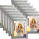 Calenzana 12 Pack 5x7 Sparkle Glass Picture Frame, Glitter Edge Photo Frames for Tabletop, Horizontal or Vertical Display