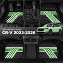 Rubber Floor Mats for Honda CR-V 2026 2025 2024 2023 (Gasoline & Hybrid)