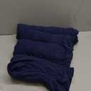 Aertiavty Chair Covers for Dining Room Set of 4 Kitchen Chair Covers, Dining Room Chair Seat Covers Chair Slipcover Parsons Chair Covers, Navy Blue