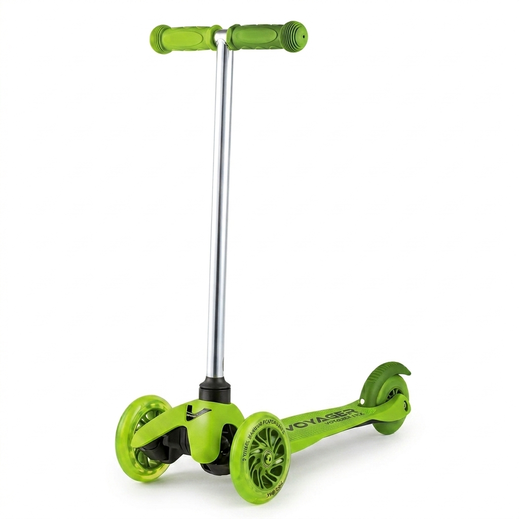 Voyager 3 Wheel Scooter Green