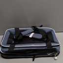 Petskd Top-Expandable Pet Carrier 18x11x11 Inches Delta American United Airline Approved, Soft-Sided Carrier for Small Cats and Dogs with Locking Safety Zippers and Anti-Scratch Mesh(Blue)