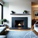 BoscoMondo Solid Wood Fireplace Mantel Shelf, Floating Mantle for Living Room, Farmhouse Rustic Wood Mantel, Easy Wall Mount with Heavy-Duty Metal Bracket (72", Ash Grey)