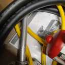 Fill-Rite RD812NH 12V 8 GPM Portable Fuel Transfer Pump w/Discharge Hose, Manual Nozzle, Power Cable/Clips, & Suction Hose