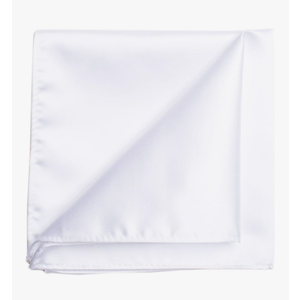 KissTies 1PC/6PCS Satin Pocket Square Solid Color Handkerchief + Gift Box