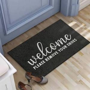 AAZZKANG Door Mats Outdoor Non Slip Funny Welcome Mats Please Go Home Doormat Easy to Clean Front Door Mat for Entrance,Indoor