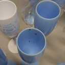12 Pcs Last Toast on the Coast Bachelorette Cups Champagne Flutes Plastic Bridal Showers Party Favors Decorations Something Blue Wine Glass Reusable Cups Supplies