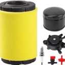 796031 594201 Air Filter Oil Filter Tune Up Kit For Craftsman LT2000 YS4500 T2200 T1400 YTS3000 42" 46" Lawn Tractor Riding Mower with 19.5hp 20hp 21hp Engine