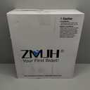 ZMJH ZMA102 Bidet Toilet Seat, Unlimited Warm Water, Vortex Wash, Electronic Heated, Warm Air Dryer, Rear and Front Wash, LED Light, Need Electricity, White, (Elongated)