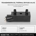 125068000 Automatic Transmission Fluid Thermal Bypass Valve Fit for 2014 2015 2016 2017 2018 Tahoe Silverado Sierra 1500 Escalade Yukon 6L80 5.3L 6.2L 4.3L