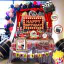 Movie Theme Birthday Party Decorations, Movie Theater Decorations, Backdrop, Balloons Arch,Popcorn Camera Clapboard foil balloons for Movie Night Birthday Party Decorations