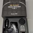 Head Shavers for Bald Men - 7D Arc Magnetic Detachable Electric Razor, Waterproof Wet Dry 5-in-1 Electric Shaving & Grooming Kit, LED Display Rechargeable Head & Body Hair Shaver, Black