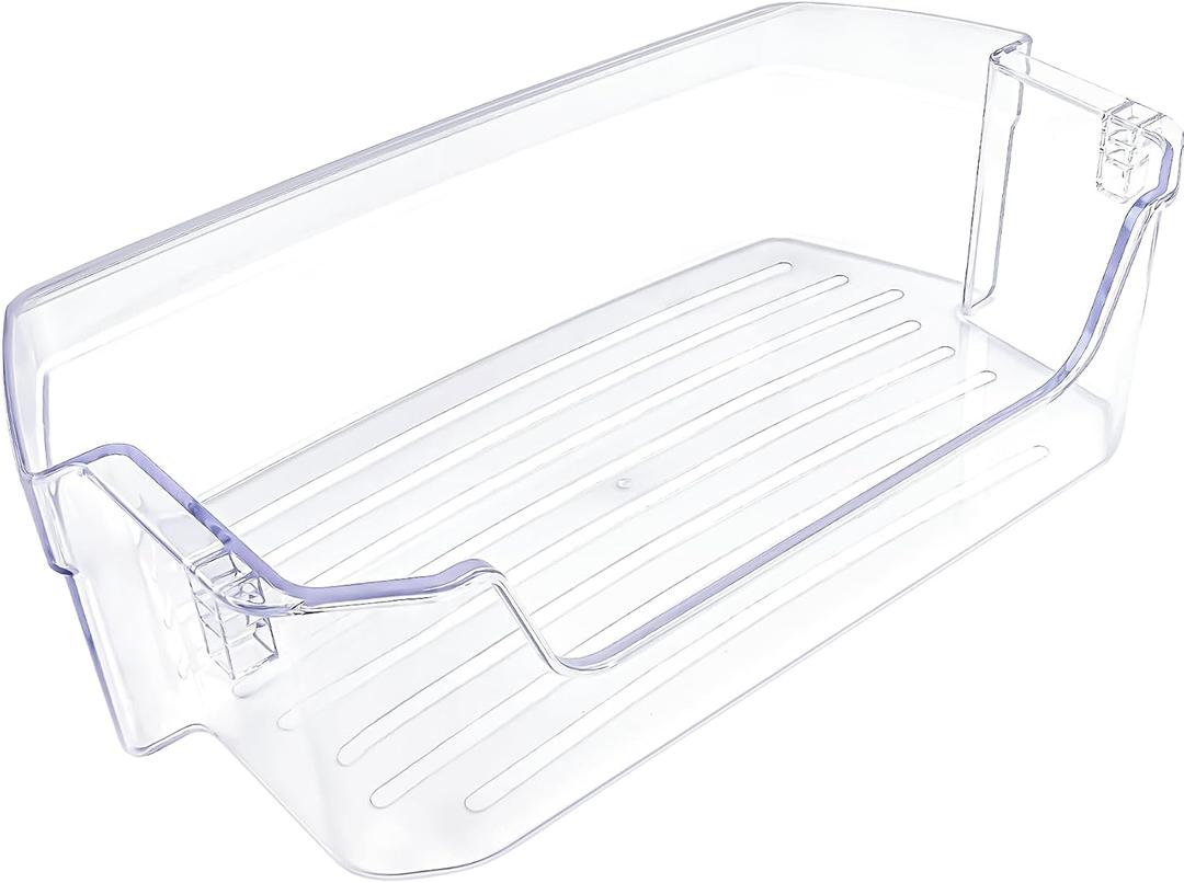 WR71X38307, WR71X30144 Door Shelf Bin Compatible with ge refrigerators (some models): GFE26JYMNFFS, GNE27JYMNFFS, GNE27JYMWFFS etc, Door Shelf Replacement: 4975750, AP7186356, EAP16729788, PS16729788