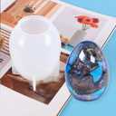 2 x Easter 3D Egg Silicone Molds for Candle Mousse Cake Chocolate Candy Pastry Soap Muffin Dessert DIY Baking Tool (1)