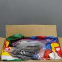 12 Feet Long Christmas Inflatables Santa Claus with Three Reindeer Built-in LED Lights, Blow Up Christmas Outdoor Decorations for Xmas Party Holiday Outdoor Garden Lawn Yard Decor