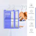 CLEVAST Moisture Absorbers Packets 10 Pack, Dehumidifier Bags for Closet, Unscented Hanging Humidity Absorber in Wardrobes, Bedrooms, Bathrooms(Net Wt. 230g/Pack)