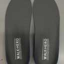 Plantar Fasciitis Feet Insoles Arch Supports Orthotics Inserts Relieve Flat Feet, High Arch (Men's 4-4 1/2 | Women's 6-6 1/2) (Gray)