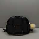 Diaper Bag BackPack Large Capacity Travel Mommy Bag Waterproof and Stylish with Changing Pad Baby Bag for Women and Girls (Black)