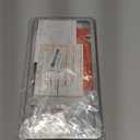 Ohuhu License Plate Frames, 2 Pcs 4 Holes Slim Stainless Steel Polish Mirror License Plate Frame + Chrome Screw Caps (Silver)