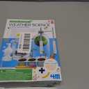 4M: Green Science - Weather Science - DIY Mini Observatory Kit, Static Electricity, Lightning-Cloud Formation, Build A Water Cycle Model, STEAM Kid 5+