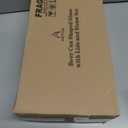 Halloween Cups 4 Pcs, 18 oz Skull Glass Cups with Lids and Straws Ghost Mug Glass Tumbler Mason Jar Iced Coffee Can, Spooky Gifts Boo Basket Stuffers Drinking Glasses Halloween Decorations