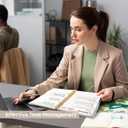 2 x 2026 Planner, Weekly and Monthly Calendar Planner, January 2026 - December 2026, Hardcover 2026 Calendar Book with Tabs For Women & Men, Inner Pocket, Spiral Bound, Perfect for Office Home School Supplies - A4 (8.5" x 11"), Gray