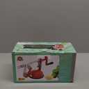 Apple Peeler Slicer Corer with Stainless Steel Blades and Powerful Suction Base for Apples Pears Potatoes (Blue)  