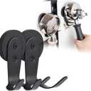 2-Pack Magnetic Portafilter&Tamper Holder,Espresso Accessories Organizer for Metal Wall Surface,Strong Magnet,Anti-Scratch,Space-Saving,Compatible with Ninja Luxe Cafe,Rancilio,Breville Coffee Machine