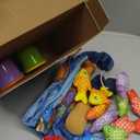 Montessori Toys for 1 Year Old,20PCS Baby's Sensory Toy First Fishing Toy Set for 1-3 Boy Girl Birthday Gift,Educational Learning Toys Stacking Cups Number Counting, Color Sorting for 12-18 Month Baby (Blue)