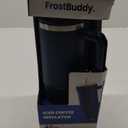 Frost Buddy Thicc Buddy - 40 oz Stainless Steel Vacuum Insulated Tumbler with Lid and Straw for Water - Travel Mug Cupholder Friendly - Gifts for Women Men Him Her (Navy)