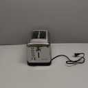 Toaster 2 Slice, Extra Wide Slot Toaster for Bagels, Bread, Waffles, 7 Shade Settings, 4 Main Functions, Removable Crumb Tray, 900 Watts Toasters, Brushed Stainless Steel